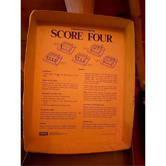 Score Four Game - Parts Only - Picture 2 of 3